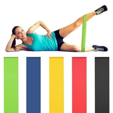 gitare za decu pocetnike: Cena 950 din Set od pet elastičnih traka za jogu, fitnes I aerobik — 2