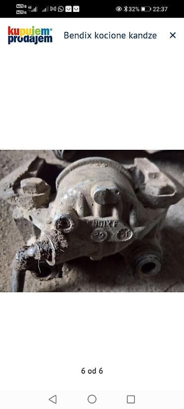 svetlece kapice za ventile auta: Bendix i Girling kočione kandže – više komada - Tip/marka: Bendix i — 10