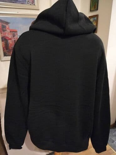 prsluk sa dva lica zara: Duks, 5XL (EU 62), bоја - Crna, Sa kapuljačom — 5