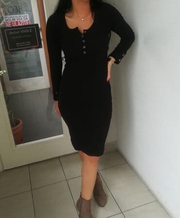 M, bоја - Crna, Dugih rukava