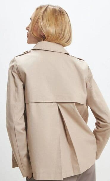 proljetne jakne ženske c a: L (EU 40), New, With lining, Single-colored, color - Beige — 3