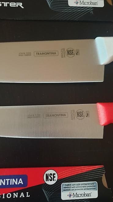 čaše coca cola: Profesionalni noževi marke Tramontina, Brazil, sa profesionalnom — 4