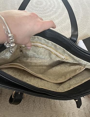 liu jo bela torba: Michael Kors tote torba – crna - Model: klasična tote torba sa — 3