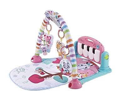 prostirke za pod na metar: KikkaBoo Podloga za igru Piano Forest pink (šifra: KKB1) Interaktivna — 1