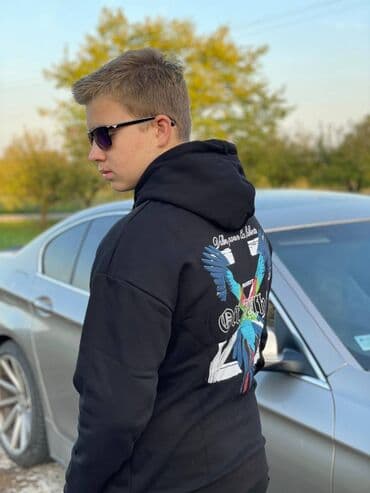 Duksevi: Off White muški duks sa kapuljačom Novo Veličine s m l x 2xl 3xl fb — 1