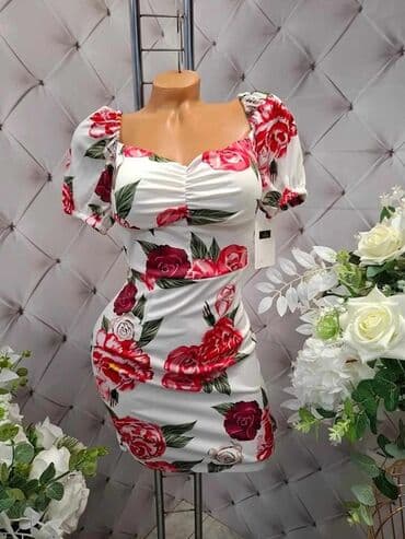 mokasine beograd: One size, color - Multicolored, Cocktail, Short sleeves — 2