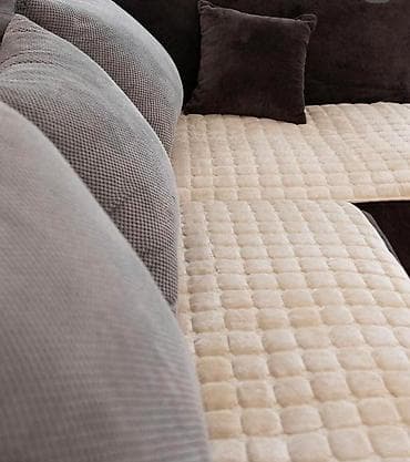 ugaone garniture za terasu: Set od tri plisana flekera za ugaone garniture i sofe. Dimenzij: * — 10