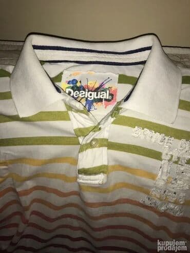 sonic majice: Original DESIGUAL majica L 100% cotton Ramena 49cm, duzina 75cm, struk — 2