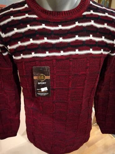 tommy hilfiger нови сад – слике: Džemper, M (EU 50), bоја - Bordo, Akril — 4