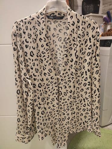 c a tunike: Zara, XS (EU 34), Viscose, Animal, color - Multicolored — 10