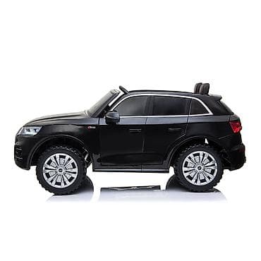 yettel pametni satovi za decu: Audi Q5 Dvosed – dečiji automobil na akumulator (crni) Šifra — 3