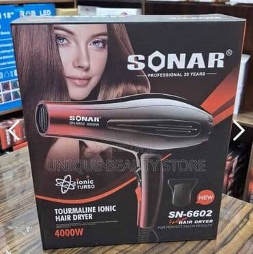 solarni radio: Fen za kosu SONAR 4000W Profesionalni kvalitet i snaga u vašim rukama! — 2