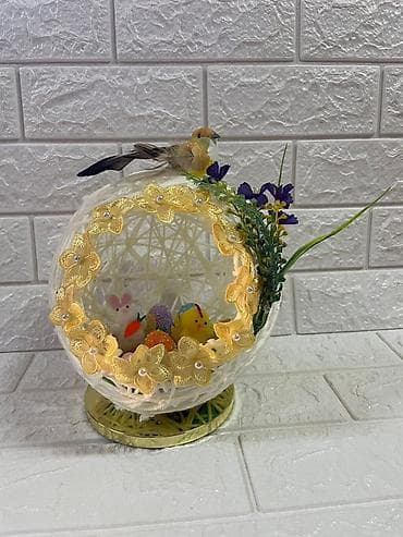 diffuser cena: Uskršnje dekorativne aranžmane – ručni rad - Unikatne sferične — 6