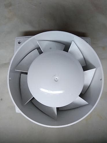 drvene komode polovne: Ventilator SMGS za kupatilo beli prečnika 100 mm. kao nov — 2