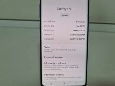 otkup mobilnih telefona zrenjanin: Samsung Galaxy S9 Plus Purplekao nov Prvi vlasnik Punjac Maska za tel — 9