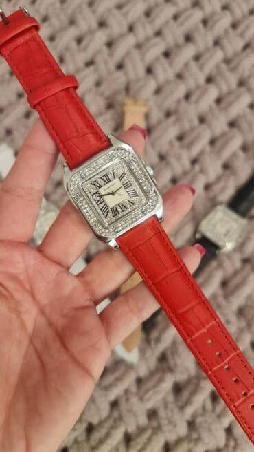 zenski kaiševi i pojasevi: Classic watch, Cartier, Female — 2