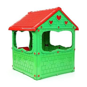 lidl sator za dvoriste: Kućica Playhouse – Zelena (šifra proizvoda: ) Zabavna i prostrana — 2