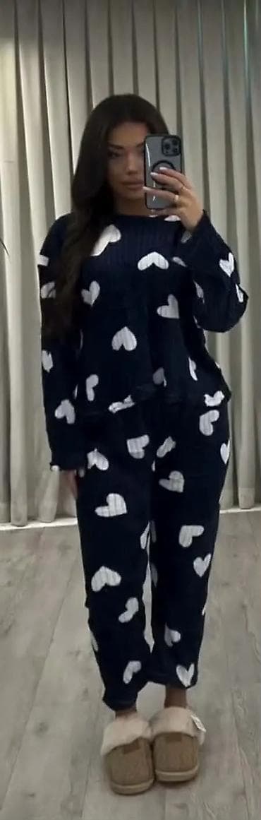 Venčanice i aksesoari: Ženske pidžame – set (gornji deo + donji deo) - Dizajn: raznovrsni — 7