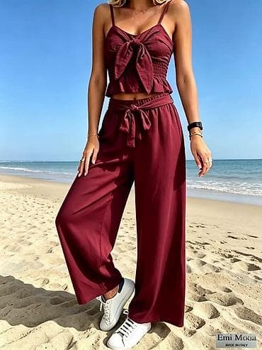 diline kompleti: Moda, XS, S, M, bоја - Bordo — 3
