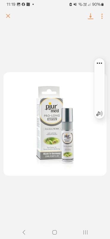 gel za potenciju u dm u: 90043 Pjur sprej za odlaganje ejakulacije, sprej sadrži ekstrakt — 1