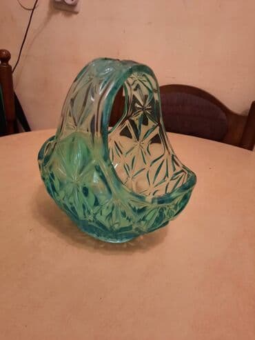 tepih staze na metar: Bowl, color - Green, Used — 2