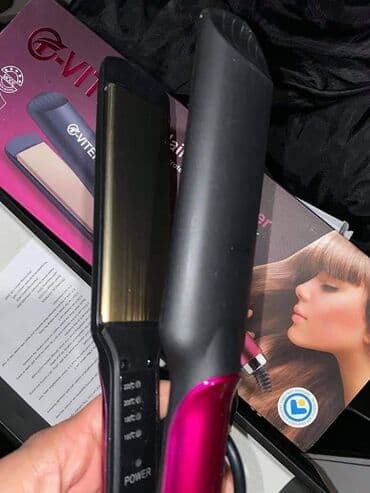 otkup starih telefona za reciklazu: Odlicna pegla za kosu sa sirokim podlogom za sve tipove kose — 2