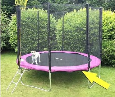 platno za trambolinu: Tramboline 305 cm sa rozim zaštitnim rubom nosivost 150 kg - 20000 — 1