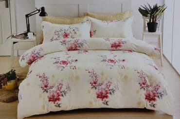 ikea posteljina na srca: ❤Posteljina iz 7 delova ❤Čaršaf-220*240 ❤Jorganska navlaka-2x140*200 — 17