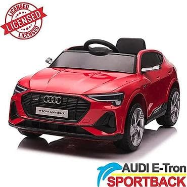 Audi E-Tron Sportback – auto na akumulator za decu (crveni) Šifra