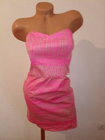 H&M S (EU 36), bоја - Roze, Koktel, klub, Top (bez rukava) — 8