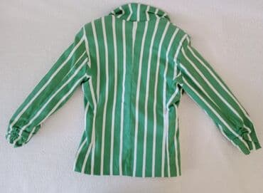 patike sa platformom: M (EU 38), Satin, Stripes — 2