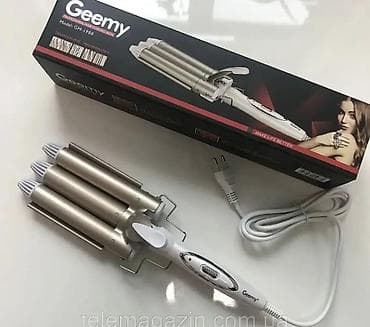 Geemy GM‑1988 – profesionalni trocevni uvijač za kosu - Tip: trocevni