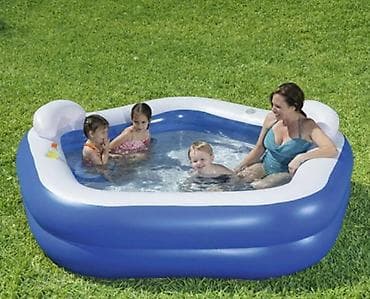 Porodični bazen Bestway Family Fun 213x206x69 cm sa sedištima i