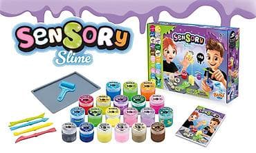 Kreativne i edukativne igračke: Buki Svetleća smesa ljigavac – Sensory Slime kreativni set Kreativan — 3