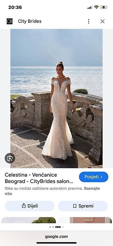 Celestina – venčanica iz salona Mariage - Silueta