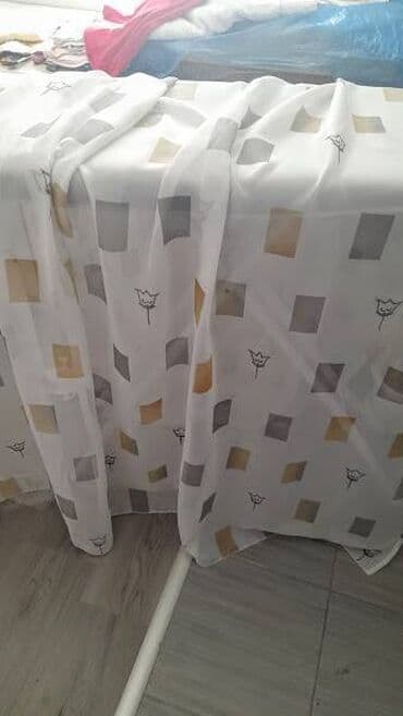 tepisi od memorijske pene: Net, Voile & Sheer Curtains, color - White — 1