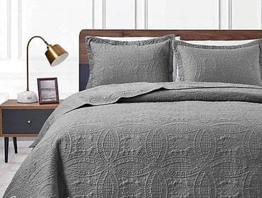 vitorog sofe: Fa, Set prekrivača za krevet – Trapunto Quilt Set, Cotex/Eksinor - — 7