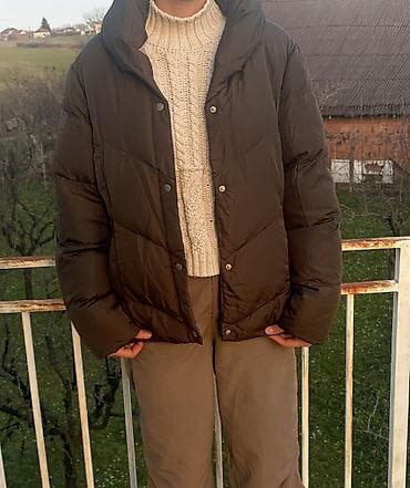 Dukserice: XMAIL zimska jakna – maslinasto zelena Polovna, ali u odličnom stanju — 2