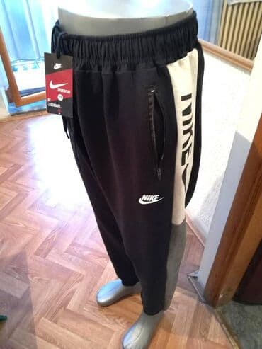 Sportswear: Nova muska pamucna trenerka Nike Crna Veliki broj 3XL 4XL. Turska — 2