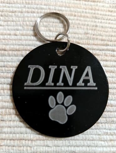 fen za pse: Personalizovani privesci za pse. Licna karta vasih kuca😃 Ime i broj — 18