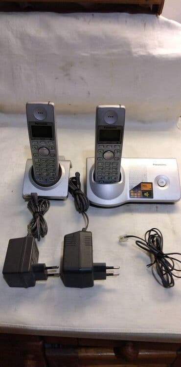 Panasonic bezicni telefon duo KX-TG7100FX sa 2 slusalice,generalno