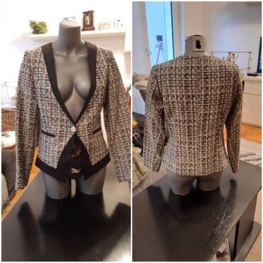 Men's Footwear: Elegantni ženski blejzer TIB Stil, model 0286. - Veličina: 40 - — 2