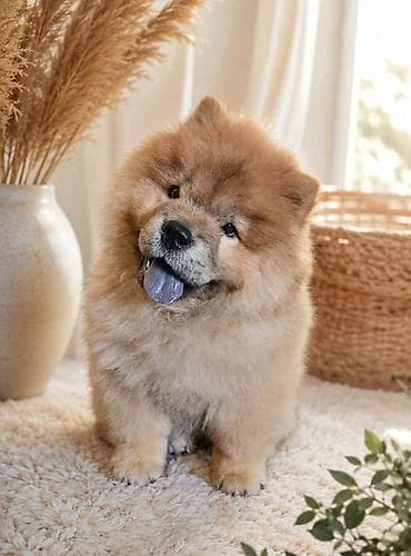 angleški buldog: Predivan Chow Chow mužjak, star 3 meseca Otac : Bon Triumph Tik-Tok ( — 1