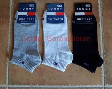 tommy hilfiger d: Muške pamučne čarape. Tommy hilfinger 3/4 muške pamučne čarape — 13
