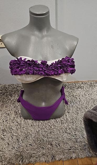kupaci za trudnice novi sad: Ženski bikinI set – ljubičasto/beli
S/M vel — 1