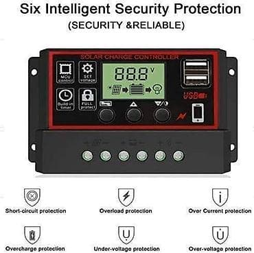 posteljina novi sad: 60a 12v/24v auto solar controller lcd solar charge controller pwm — 1