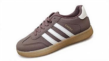 samba adidas beograd: Patike „Samba” – klasičan model sa gumenim đonom - Boja: braon — 1