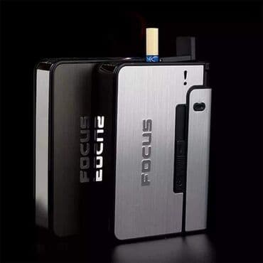 polovne elektronske cigarete: 890din Tabakera/upaljac Prenosna metalna kutija za cigarete 10 kom — 5