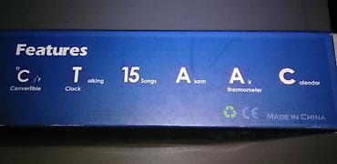 Ručni masažeri: Masažer elektronski Masažer sa dodatnim funkcijama sata, alarma — 4