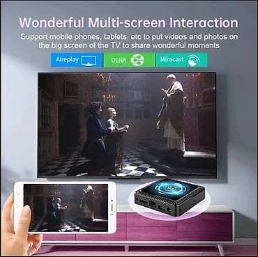 Audio: Android tv Box Q19 - Allwinner H618 - 8/128GB - Android 14 - Nov — 5